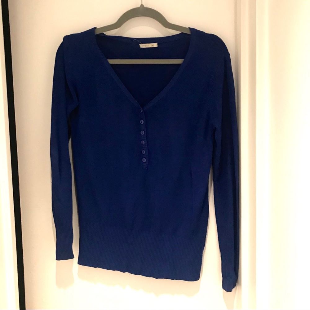 Blue sweater